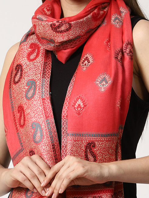 Women's Jamawar Wool Stole